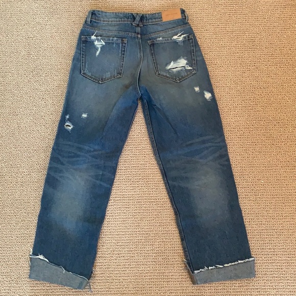 Zara distressed denim - Picture 3 of 5